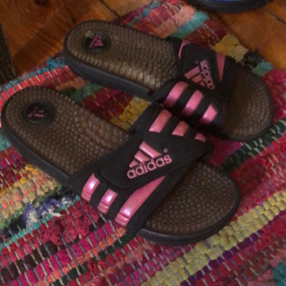 Adidas slides. Women's size 8.